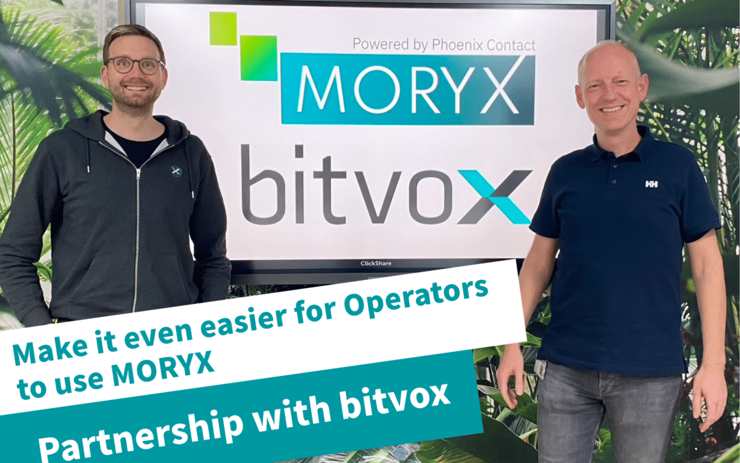 Make it even easier for Operators to use MORYX – Partnership with bitvox